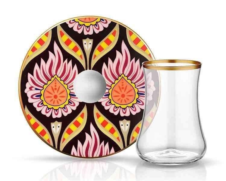 Koleksiyon Dervish Kandela 6’lı Çay Seti