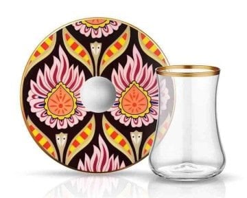 Koleksiyon Dervish Kandela 6’lı Çay Seti