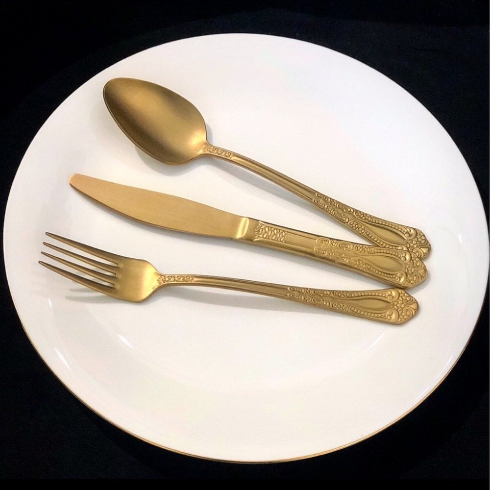 Destino 89 Parça Mat Saten Gold Çkb Takımı