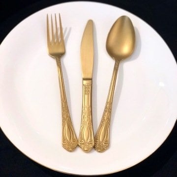 Destino 89 Parça Mat Saten Gold Çkb Takımı