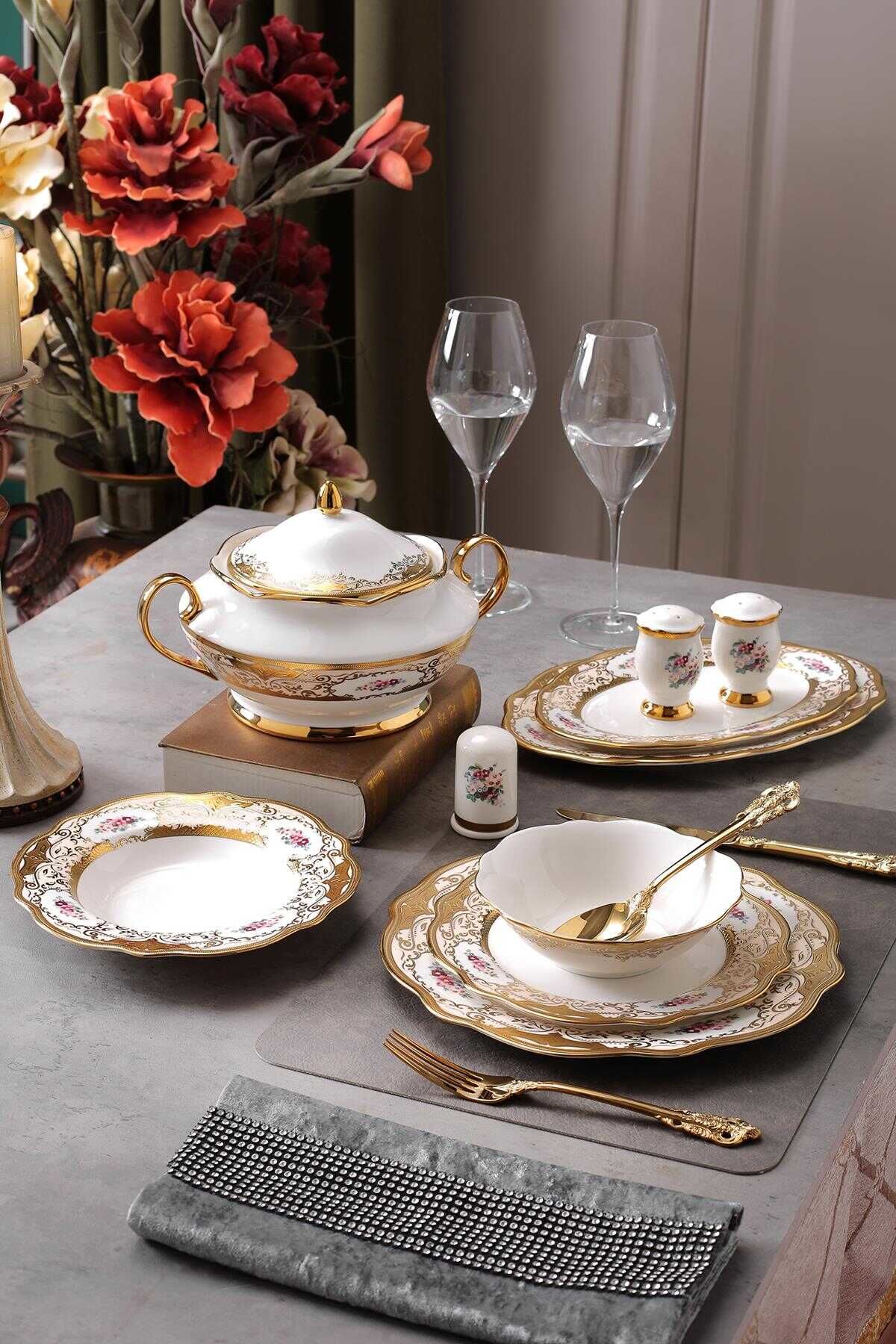 Marigold 60 Parça 12 Kişilik Yemek Takımı