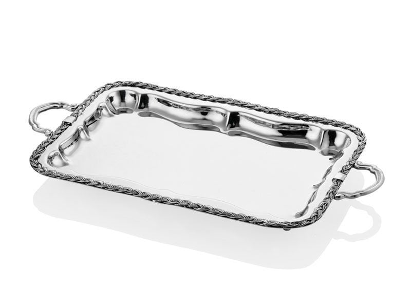 Lamedore Halatlı Büyük Boy Düz Tepsi