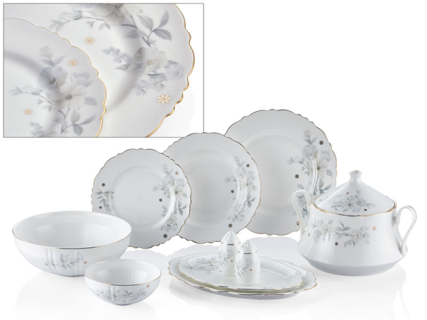 Joy Carmen Royal Flower Yemek Takımı(59 Parça)