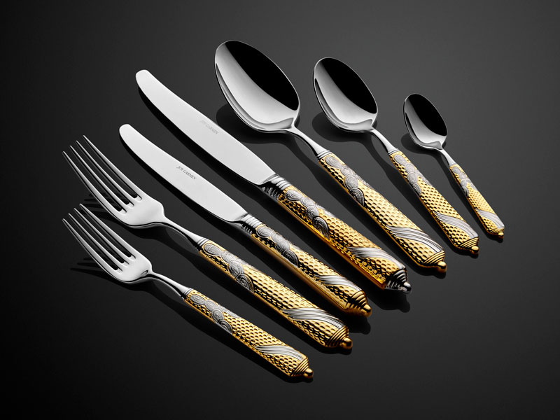 Kabartma Yarım Altın 89 Parça 12 Kişilik Çkb Takımı