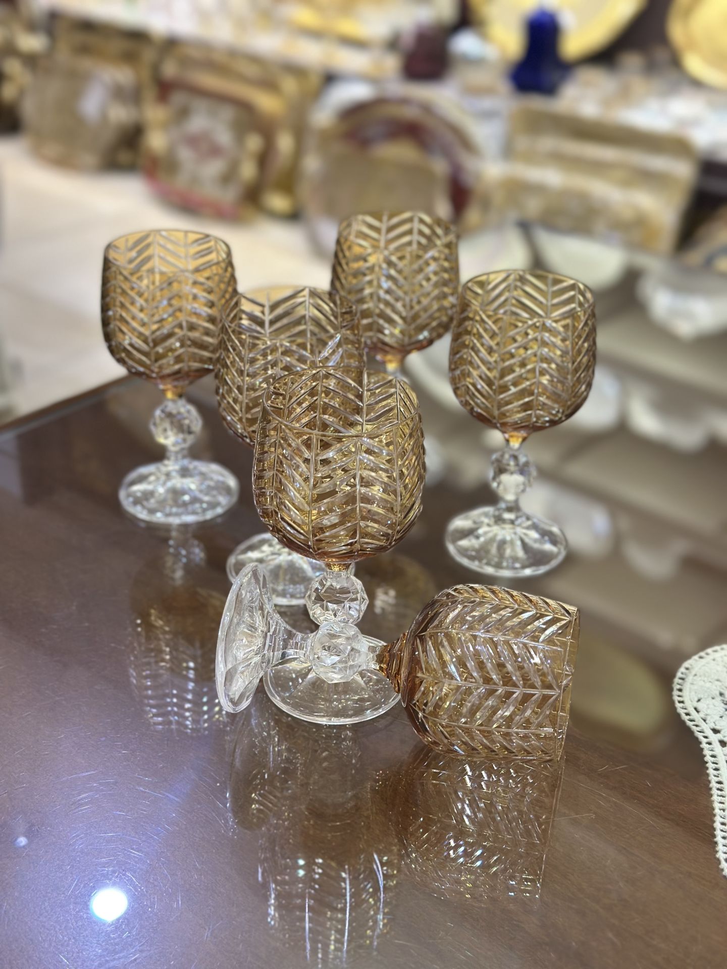 Bohemia Kristal 200ml Ayaklı Bardak Tk