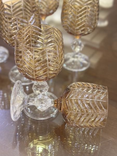 Bohemia Kristal 200ml Ayaklı Bardak Tk