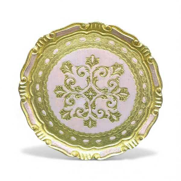 L&M Florance Art Gül Ağacı Tepsi 24cm