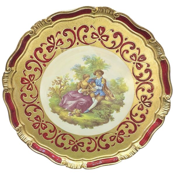 L&M Florance Art Gül Ağacı Tepsi 44 cm