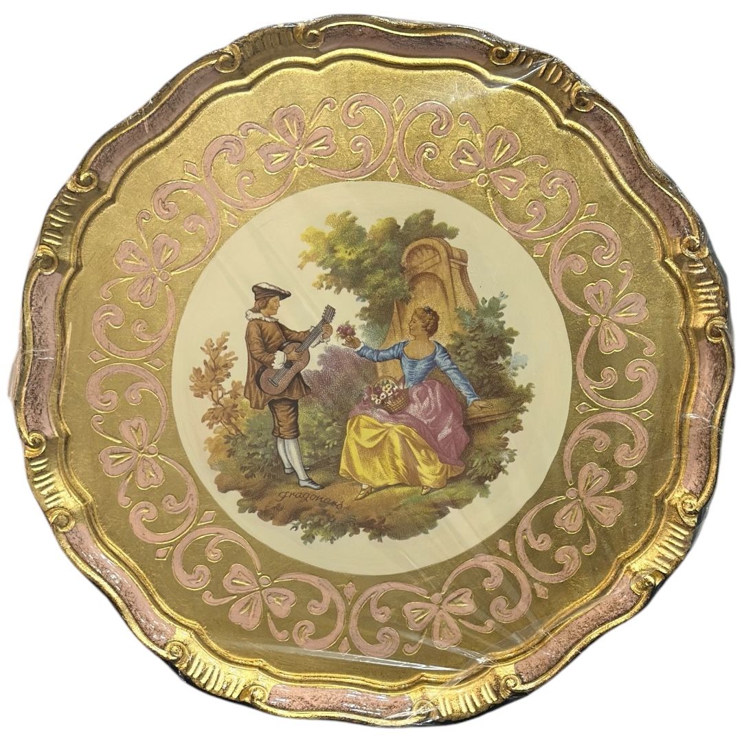 L&M Florance Art Gül Ağacı Tepsi 44 cm