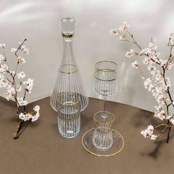 Karaflı Bardak Seti 49 Parça 12 kişilik