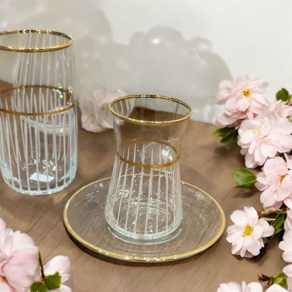 Karaflı Bardak Seti 49 Parça 12 kişilik