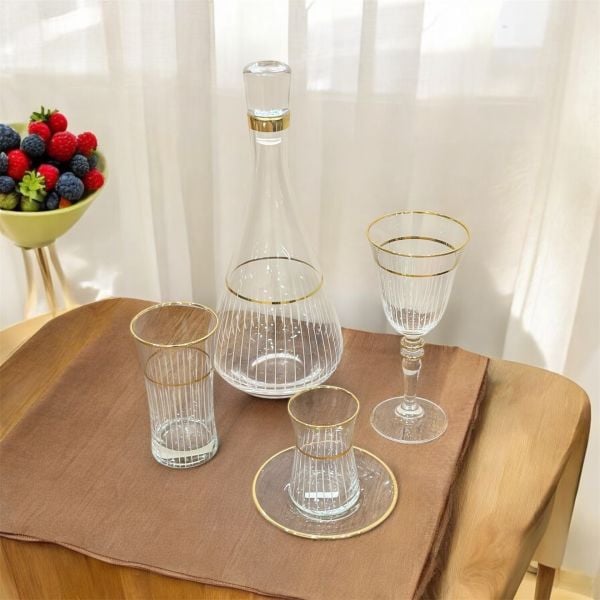 Karaflı Bardak Seti 49 Parça 12 kişilik