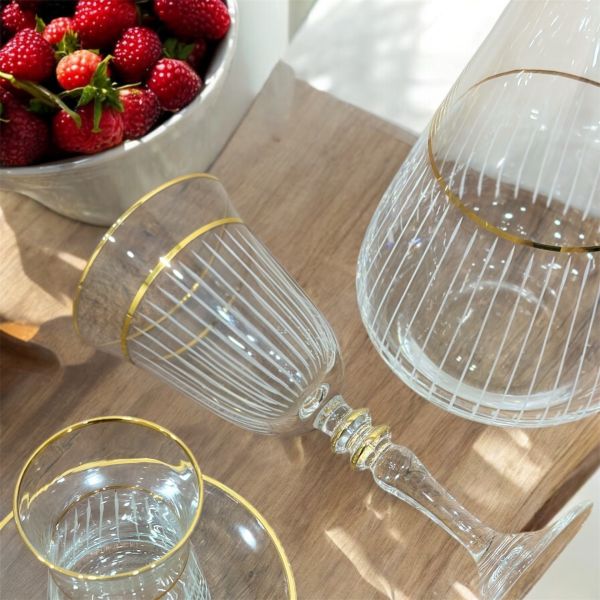 Karaflı Bardak Seti 49 Parça 12 kişilik