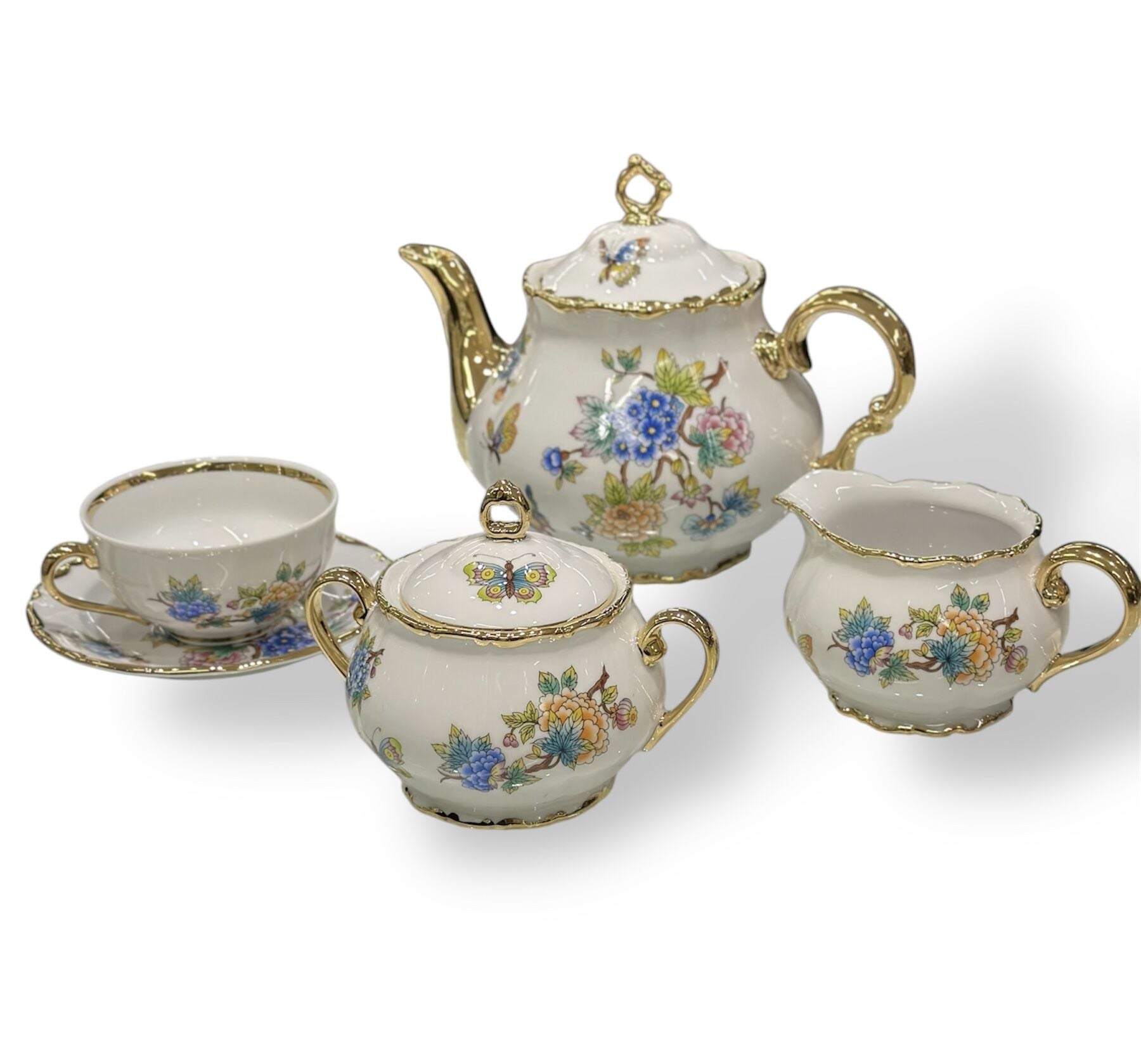 Elisabeth Bohemia Porseleni 17 Parça Çay Seti