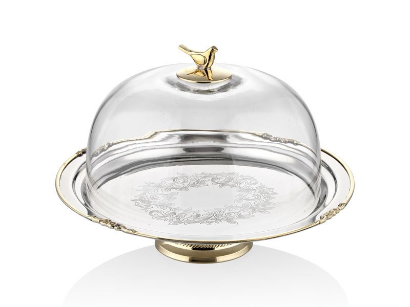 Lamedore Black Pearl Kapaklı Cam Faunus 32 cm