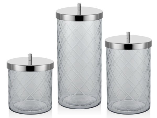 LAMEDORE DC UZUN KAVANOZ SETİ