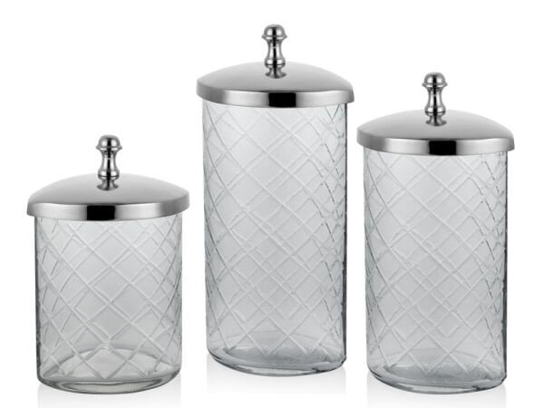 LAMEDORE DC OVAL KAVANOZ SETİ