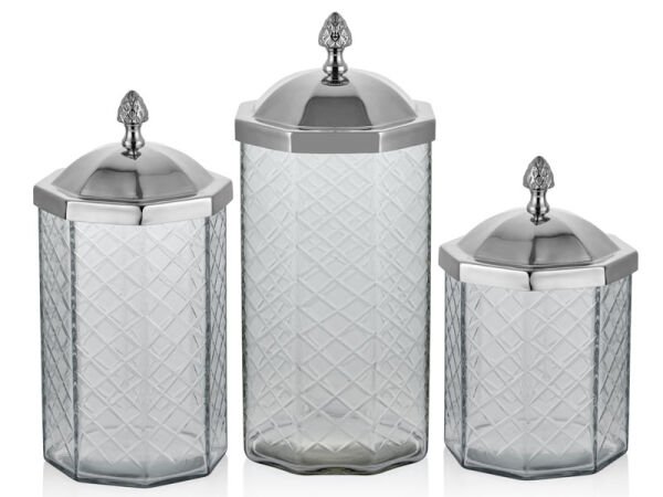 LAMEDORE DC OCTANGLE KAVANOZ SETİ