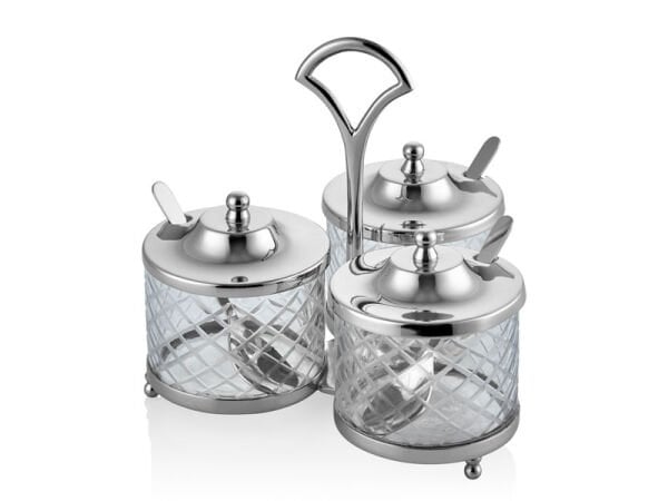 LAMEDORE DC 3'LÜ BAHARAT SETİ STANDLI