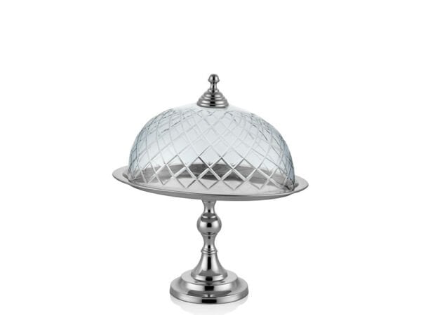 LAMEDORE DC OVAL AYAKLI CAM KAPAKLI KEK FAUNUSU