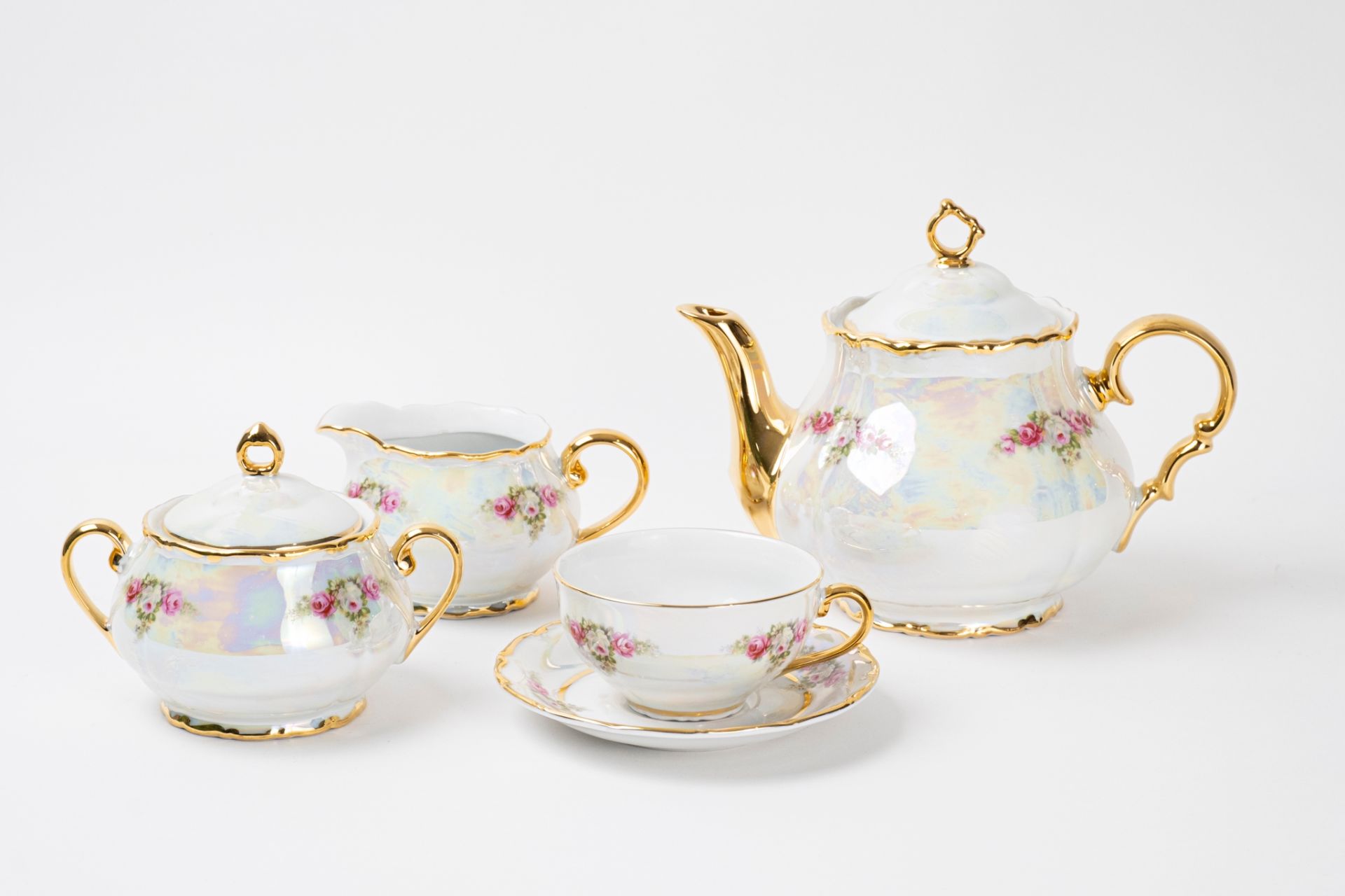 Elisabeth Bohemia Porseleni 17 Parça Çay Seti