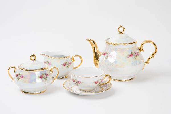 Elisabeth Bohemia Porseleni 17 Parça Çay Seti