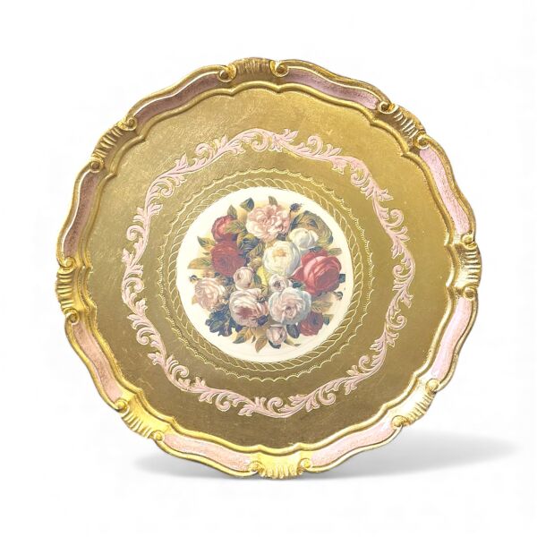 L&M Florance Gül Ağacı Tepsi 38 cm