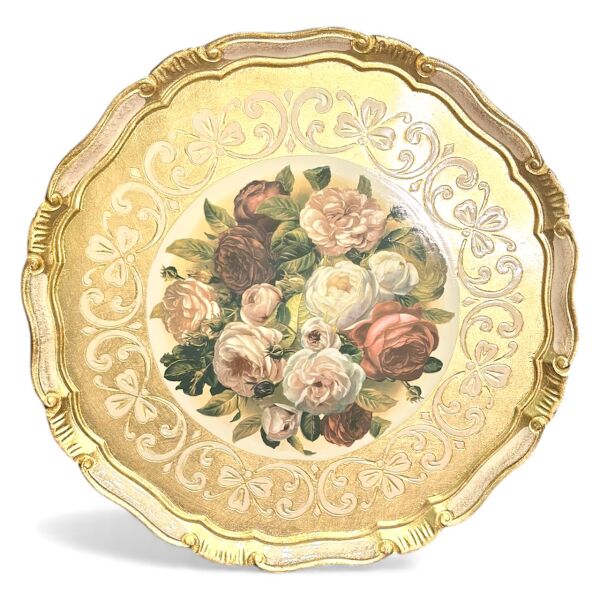 L&M Florance Gül Ağacı Tepsi 44cm