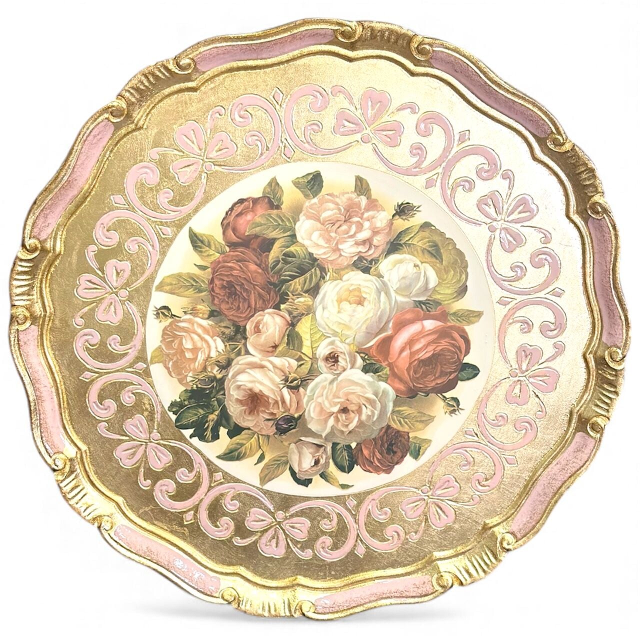 L&M Florance Gül Ağacı Tepsi 44cm