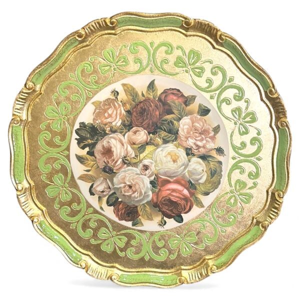 L&M Florance Gül Ağacı Tepsi 44cm