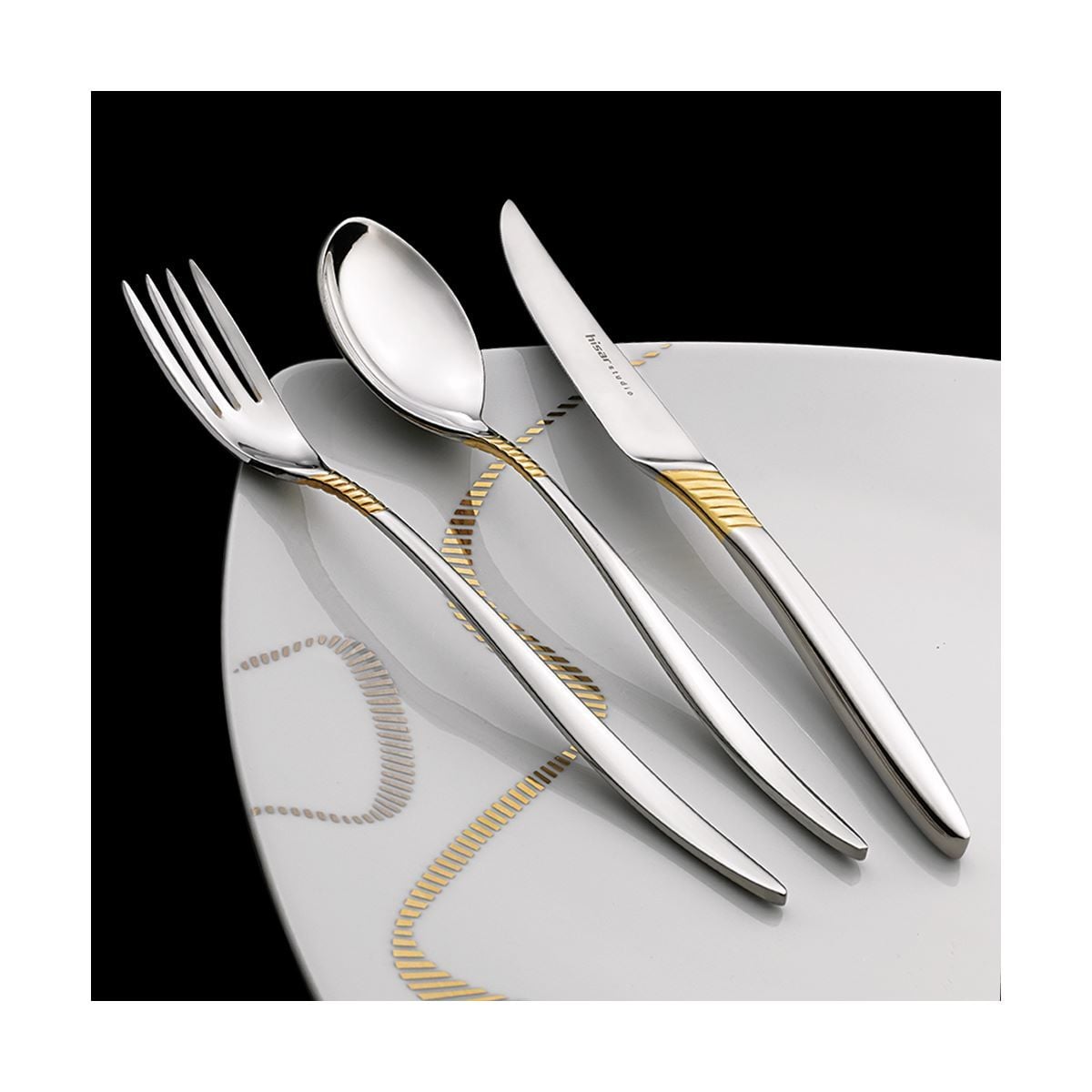 Hisar Mamba Altın Dekor 84 Parça Çbk Seti