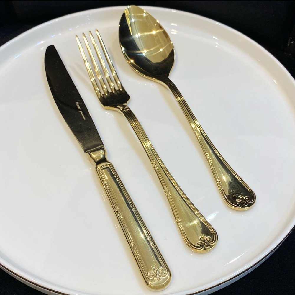 Hisar İnfinity Titanyum Gold 84 Parça Çkb Seti