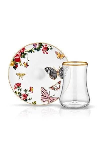 Koleksiyon Dervish Mariposa 6’lı Çay Seti