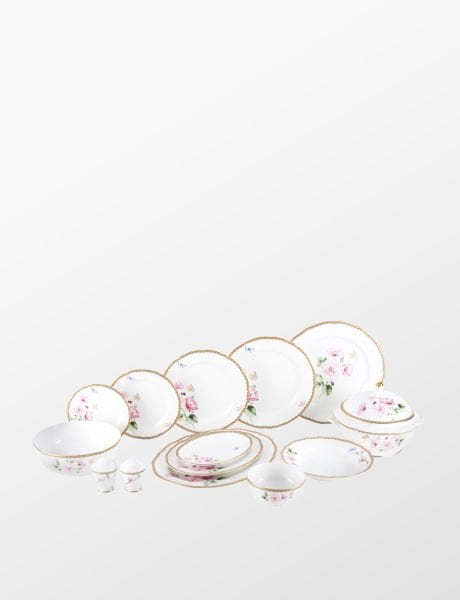 Prouna Antique Rose 70 Parça Yemek Takımı